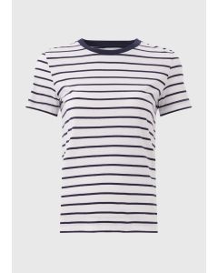 Stripe Crew Neck T-Shirt