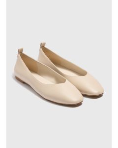 Square Toe Ballet Flats