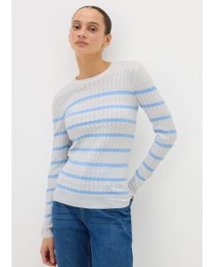 Baby Cable Stripe Jumper