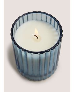 Wild Flower Cottage Candle-Blue-One Size