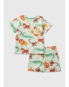 Kids Animal Waffle Pyjama Set