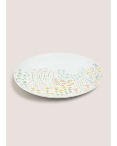 Meadow Dinner Plate-White-One Size