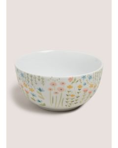 Meadow Bowl-White-One Size