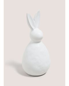 Rabbit Ornament-White-One Size