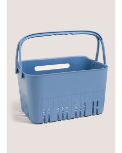 Plastic Basket-Blue-One Size