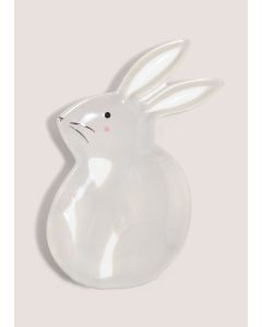 Rabbit Shape Soap Dish-White-One Size