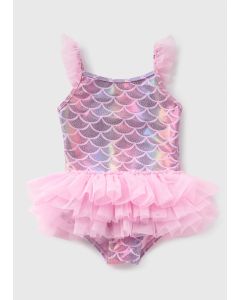 Girls Mermaid Tutu Swimsuit