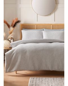 Ribbed Duvet Set