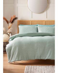 Ribbed Duvet Set