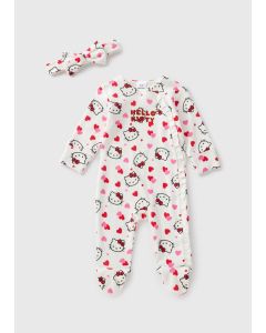 Hello Kitty Baby Sleepsuit & Headband Set