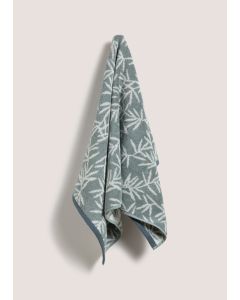 Jacquard Leaf Towel