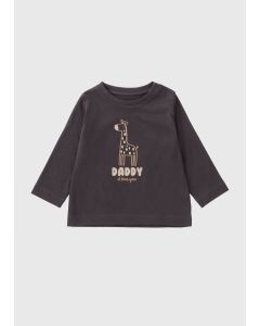 Baby Giraffe Daddy Long Sleeve Top