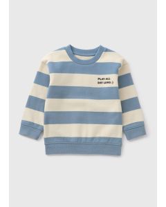 Boys Wide Stripe Sweatshirt