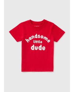 Boys Handsome Little Dude T-Shirt