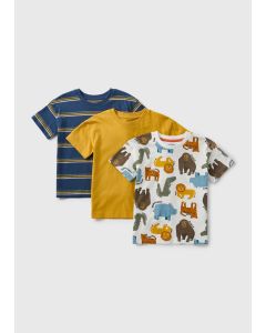 3 Pack Boys Safari T-Shirts