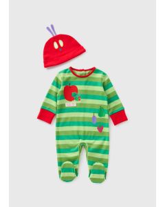 Hungry Caterpillar Baby Sleepsuit & Hat