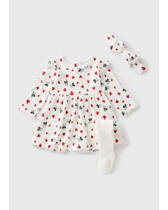 Disney Baby Minnie Mouse Valentine Dress Set