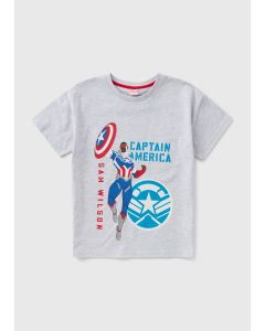 Marvel Boys Captain America T-Shirt