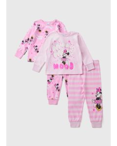 Disney Girls Minnie Mouse Pyjama Sets