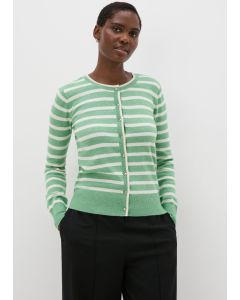 Et Vous Stripe Knit Cardigan