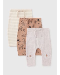 3 Pack Baby Giraffe Leggings