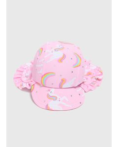 Girls Unicorn Swim Cap