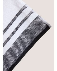 Mono Border Towel