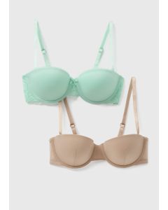 2 Pack Balcony Bras