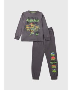 Ninja Turtles Charcoal Pyjama Set