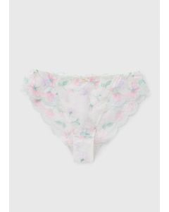 Floral High Leg Knickers