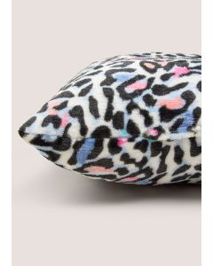 Leopard Print Cushion-Multi-One Size