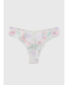 Floral Brazilian Knickers