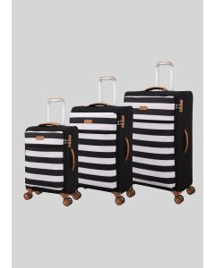 IT Luggage Stripe Soft Suitcase