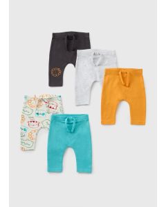 5 Pack Baby Safari Leggings