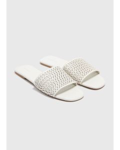 Laser Cut Slider Sandal