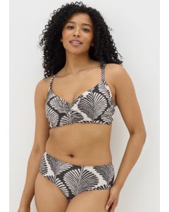 DD+ Shell Print Cupped Bikini Top