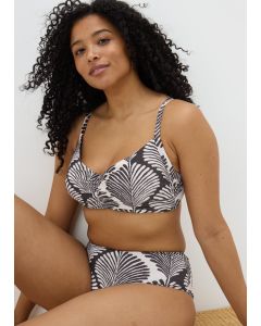 DD+ Shell Print Midi Bikini Bottoms