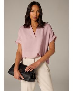 Et Vous Airflow CollaV-Neck Blouse