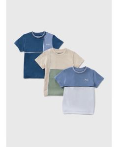 3 Pack Boys Cut & Sew T-Shirts