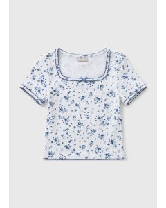 Girls Ditsy Floral T-Shirt