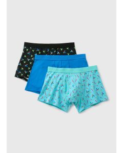 3 Pack Tropical Bird Keyhole Boxers