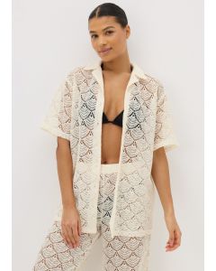Crochet Shirt Top