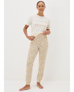 Floral Print Pyjama Bottoms