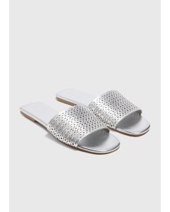 Laser Cut Slider Sandal