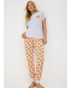 Peach Life Is Sweet Pyjama Set