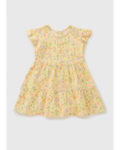 Girls Ditsy Floral Viscose Dress