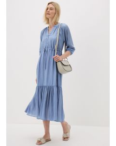 Raglan Midi Shirt Dress