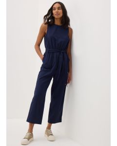 Linen Blend Jumpsuit