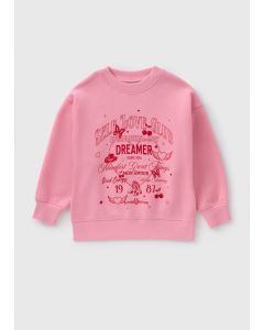 Girls Self Love Oversized Sweatshirt