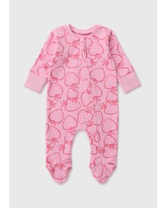 Baby Strawberry Sleepsuit